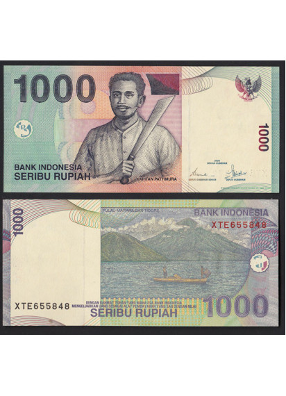 INDONESIA 1000 Rupiah 2000/2008 Fior di Stampa